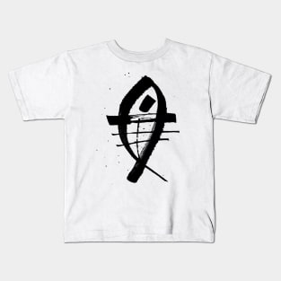 Black fish Kids T-Shirt